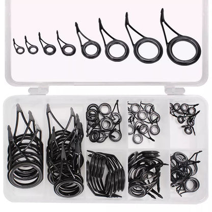 Yagan Fishing Rod Ceramic and High Carbon Steel Guide Eyes - 75pcs