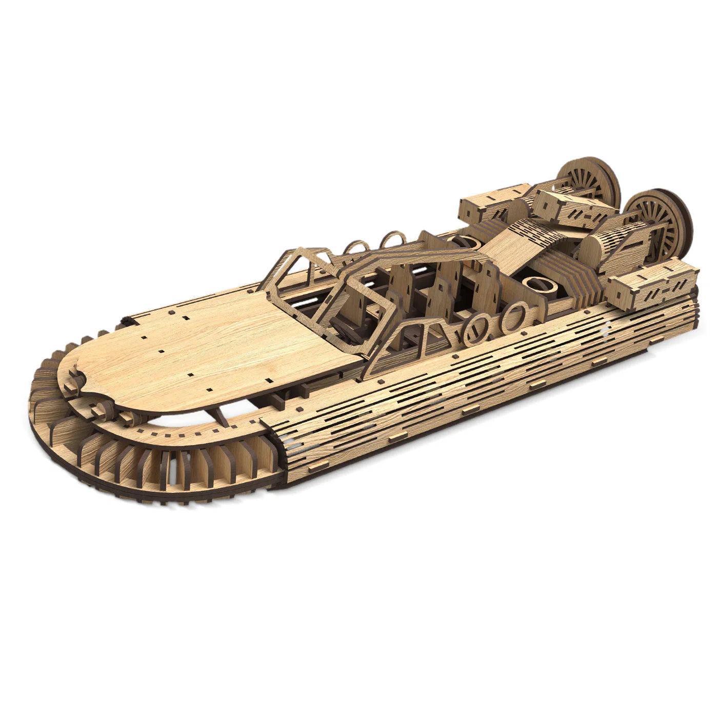 Allengrad Speedboat Puzzle Toy wooden assembly game for creative minds