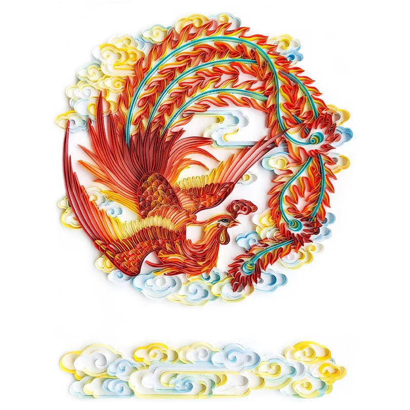 Elegant paper craft kits featuring a variety of designs like deer, tiger, wolf, fish, and more for home decor and gift-giving