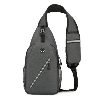 Versatile canvas crossbody messenger bag for men, featuring durable construction, multiple pockets, and an adjustable strap for comfortable everyday use.