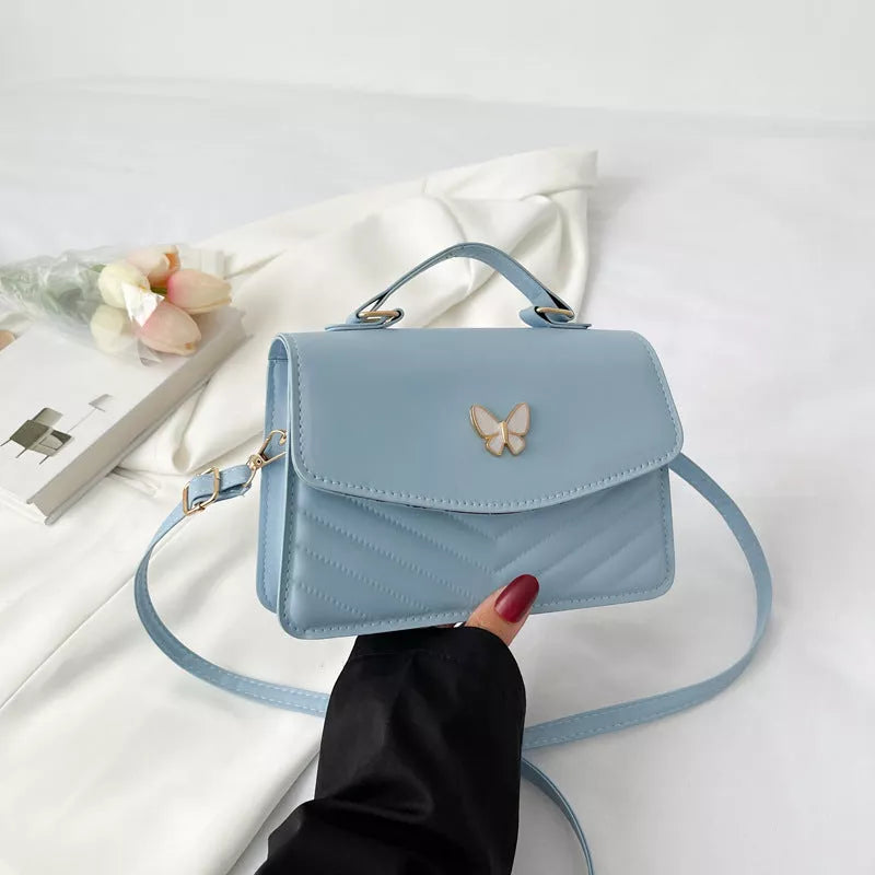 Women's PU Shoulder Messenger Bag in multiple colours with adjustable strap