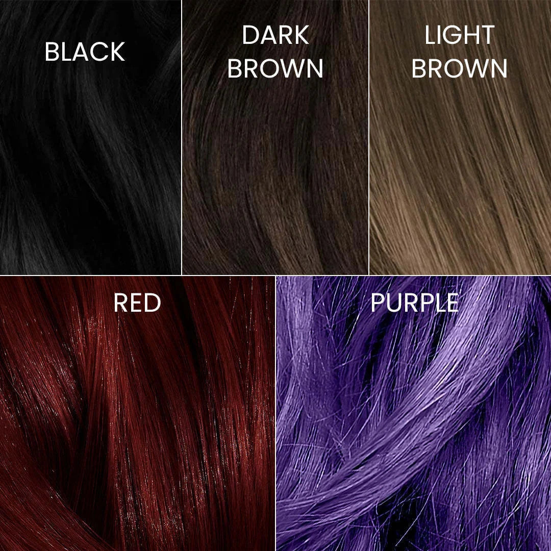 3-in-1 Hair Dye Shampoo for quick grey coverage and hair nourishment