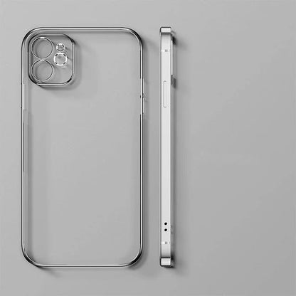 Transparent and ultra-thin mobile phone case in various colours for iPhone 12 Pro Max