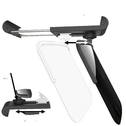 Polarized car sun visor with clear view and UV protection