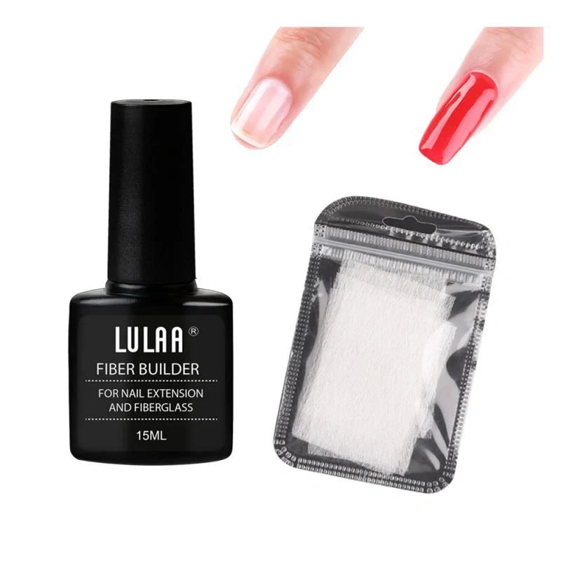 Professional Nail Extension Fiber Set for at-home salon-quality nails