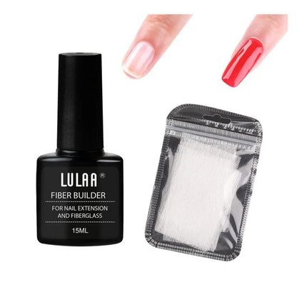 Professional Nail Extension Fiber Set for at-home salon-quality nails