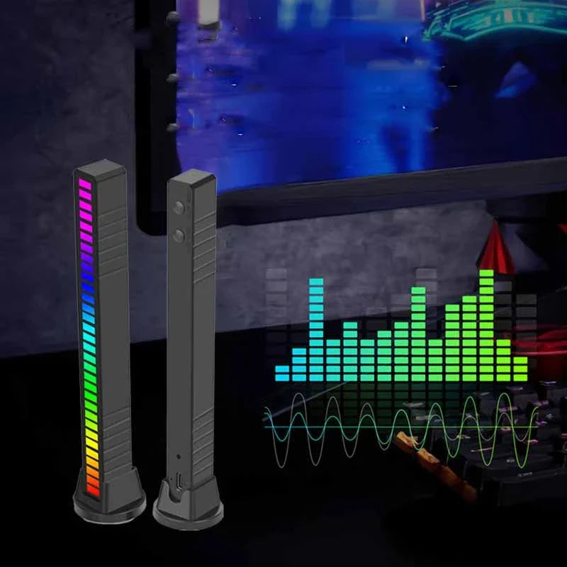 Ambient Music-Syncing LED Strip Lights with Automatic Rhythm Detection and Full Color Spectrum