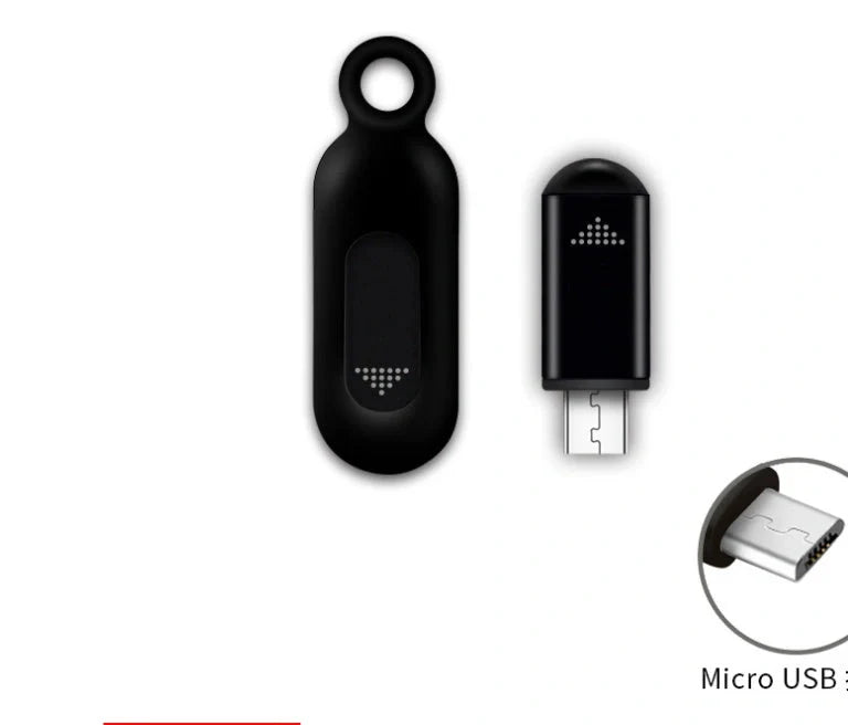Premium aluminium infrared remote control for smartphones in black, silvery, and tarnish colours