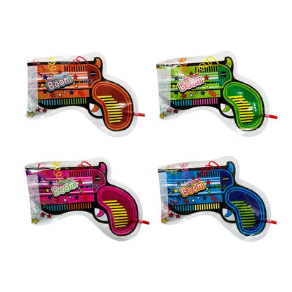 Automatic inflatable spray balloon with confetti for parties