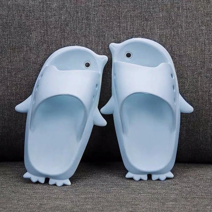 Children's penguin princess non-slip sandals in various colours