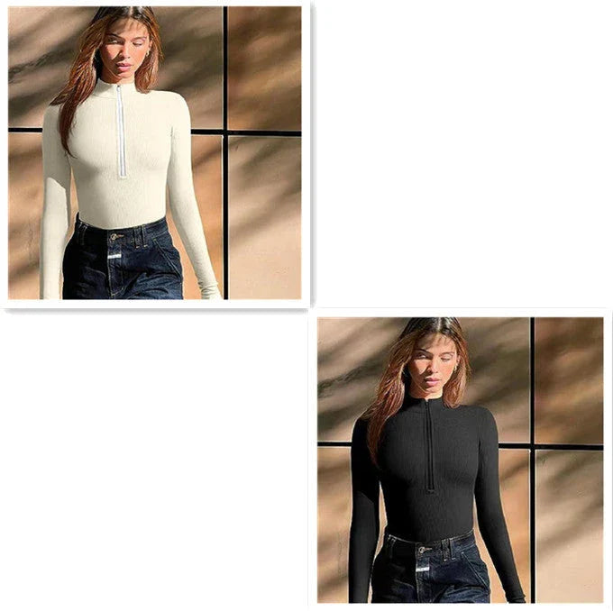 Slimming seamless long sleeve jumpsuit for women in various colors and styles