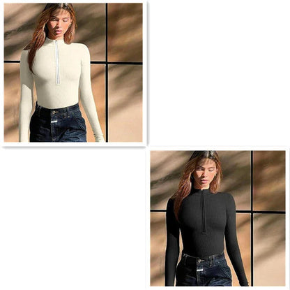 Slimming seamless long sleeve jumpsuit for women in various colors and styles