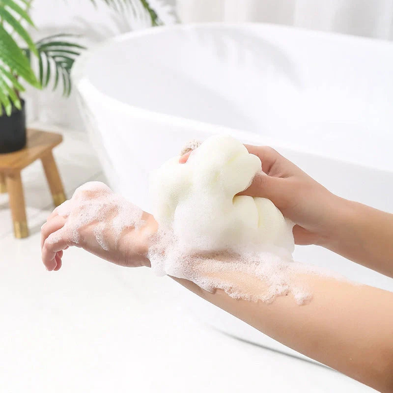 Japanese Style Large 50g Bath Flower Ball in assorted colours for luxurious bath experience