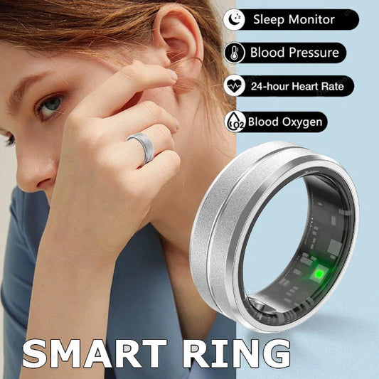 2024 Smart Ring in various colors and sizes with health monitoring features