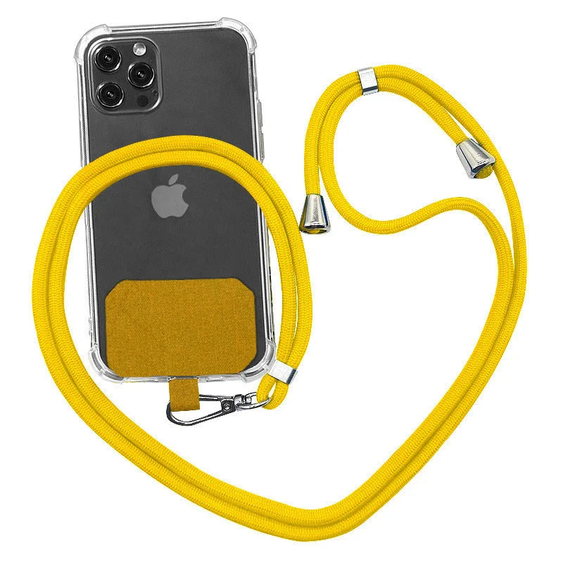 Secure and stylish phone lanyard with versatile wearing options, reinforced metal hardware, and durable, skin-friendly materials