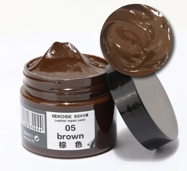 Leather Repair Kit for Restoring and Reviving Shoes, Sofas, and Other Leather Goods