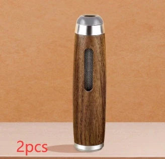 Smoking Artifact Bullet-free Cigarette Case in walnut wood with vintage design