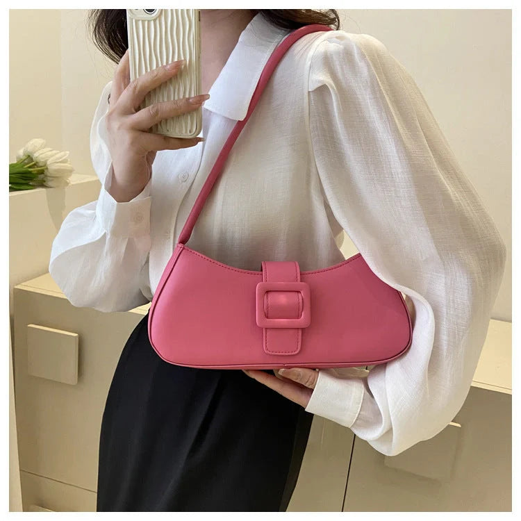 Retro Western style PU crossbody small square bag in classic colours