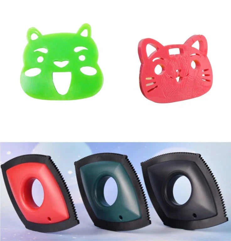 Versatile pet hair remover tool with adjustable cleaning modes for effective removal of cat and dog fur from cars, carpets, upholstery and more