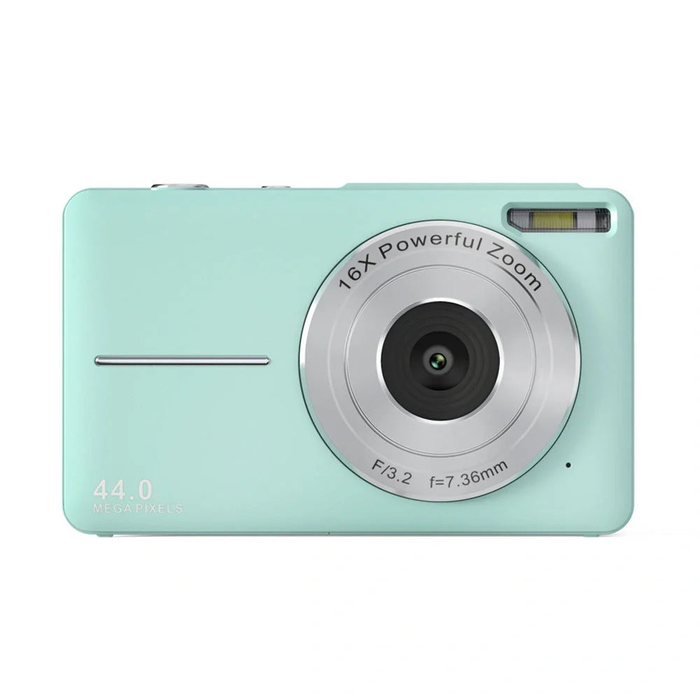 Kids' HD mini digital camera for capturing high-quality photos and videos