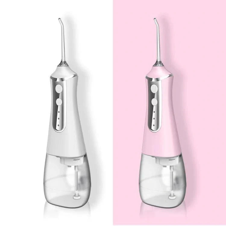 USB rechargeable oral irrigator with 3 cleaning modes and 350ml water tank