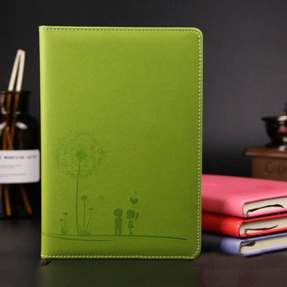 Premium customisable PU leather business notebook in various colours