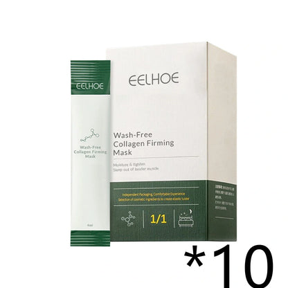 Wash-in collagen mask for skin tightening and fine line softening