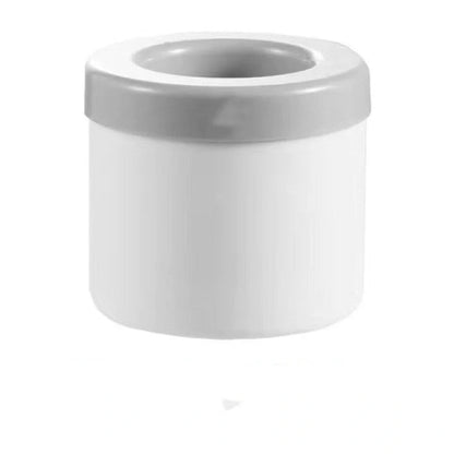 Portable 2-in-1 ice bucket mold with lid for efficient ice making and serving