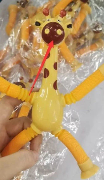 Giraffe Tubes Sensory Toys stretchable fidget toy in multiple colours