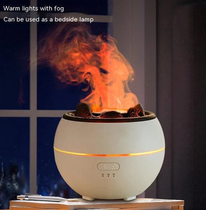 Sleek and compact aroma diffuser with adjustable timer settings, automatic shut-off, and large water tank for long-lasting fragrance dispersal