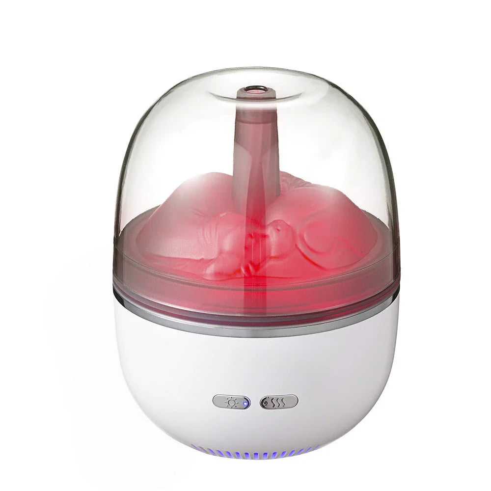 Premium Ultrasonic Air Humidifier with Colorful Lights, Essential Oil Diffuser, and Long-Lasting Operation for Home and Office