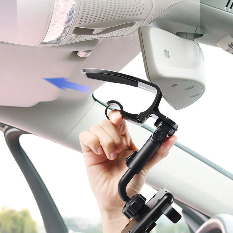Sun Visor Chuck Car Mount with adjustable angle for mobile phones