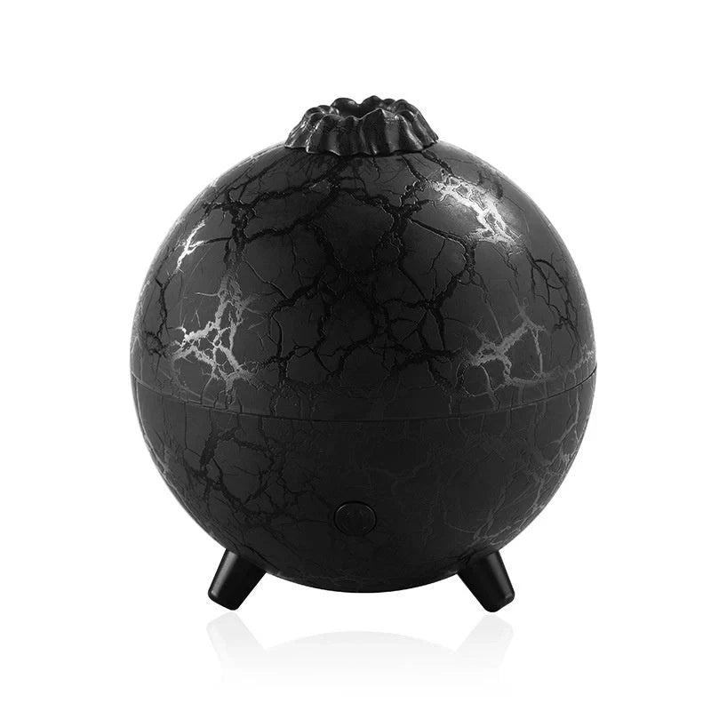 Creative Planet Colourful Atmosphere USB Humidifier with crackle finish in black and white