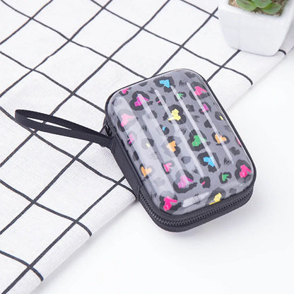 Tinplate coin purse with anime-inspired cartoon graphics, available in various stylish designs