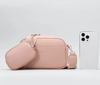 Stylish women's shoulder bag in various colours with versatile design and spacious interior