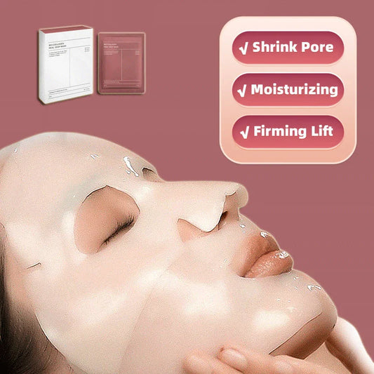 Collagen-infused face mask for rejuvenated, radiant skin