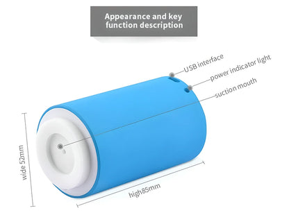 FreshSeal Food-Saving Mini Vacuum Sealer and Reusable Ziplock Bags for Preserving Freshness