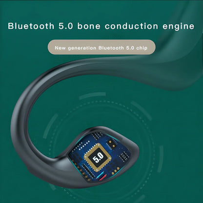 G100™ Premium Wireless Bone Conduction Bluetooth Earphones with flexible wrap-around design