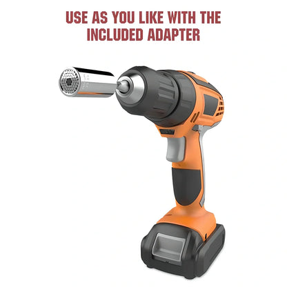 Gator Magic Grip - Versatile Nut and Bolt Tool with Adjustable Grip and Power Drill Adapter
