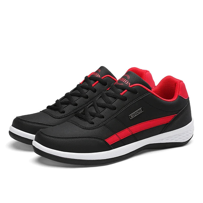 Premium British-made autumn and winter sports shoes with lightweight, wear-resistant construction and viscose sole technology for superior comfort and traction.