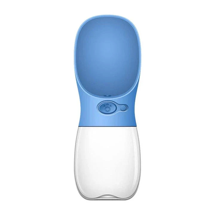 Premium outdoor dog feeding and water bottles in various sizes, featuring robust ABS construction and spill-proof design for hassle-free hydration and nourishment on the go.