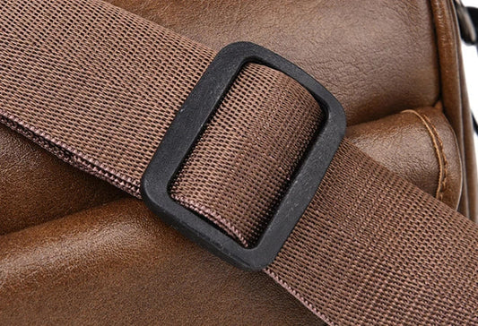 Premium men's crossbody bag with ample storage, water-resistant materials, and adjustable strap for versatile everyday use