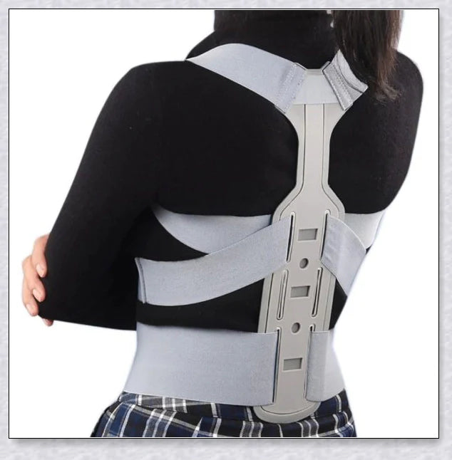 Premium invisible scoliosis brace for adults with adjustable straps and Velcro bands for customised support and improved posture