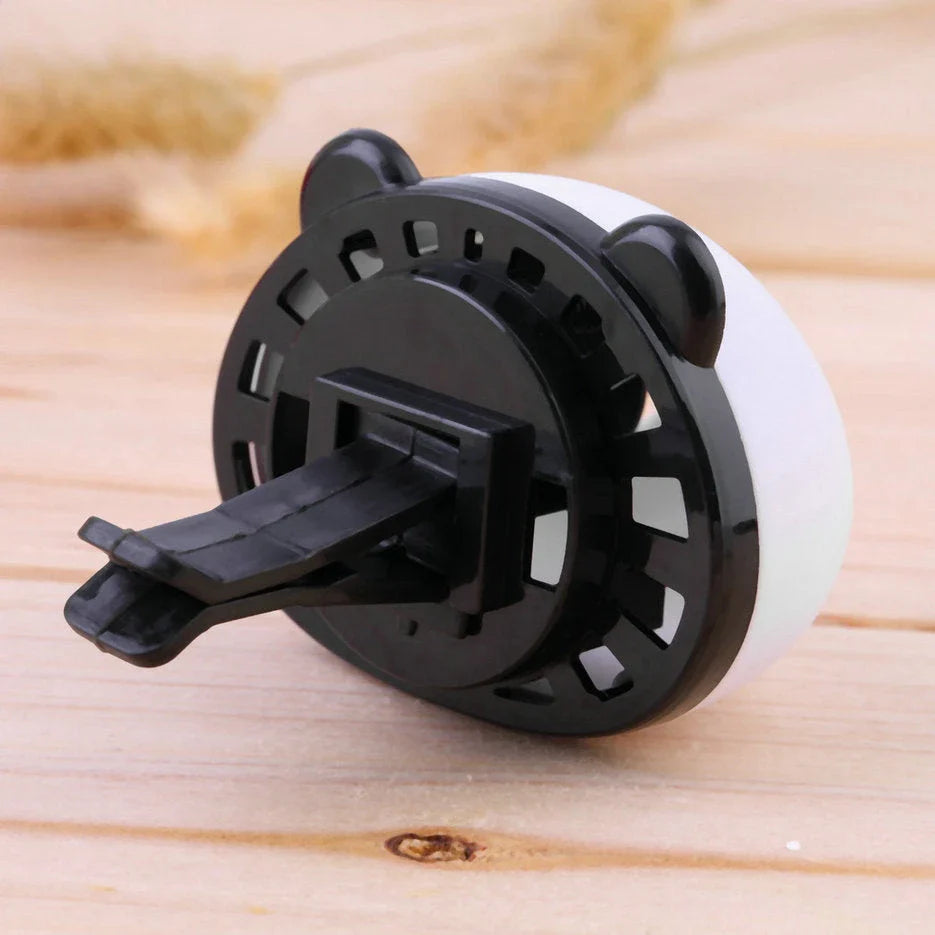 Charming panda-shaped car air freshener with long-lasting fragrance for a delightful driving experience