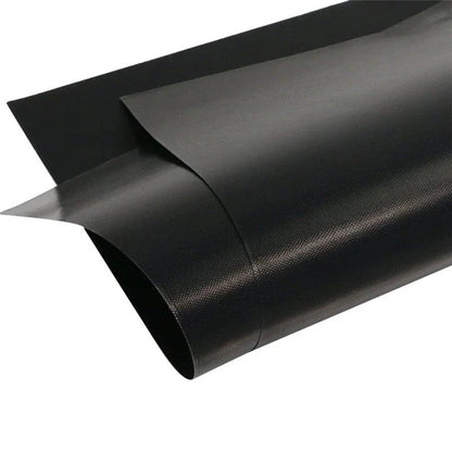 Premium heat-resistant Teflon BBQ grill mat in black, copper, and gold colours