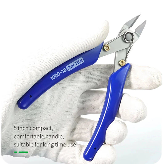 High-Precision Wire Cutting Pliers with precision-ground blades and ergonomic grip for accurate and comfortable cutting
