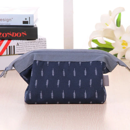 Premium Makeup and Cosmetics Organiser Bag in Flamingo Design with Spacious Interior and Customisable Storage Options