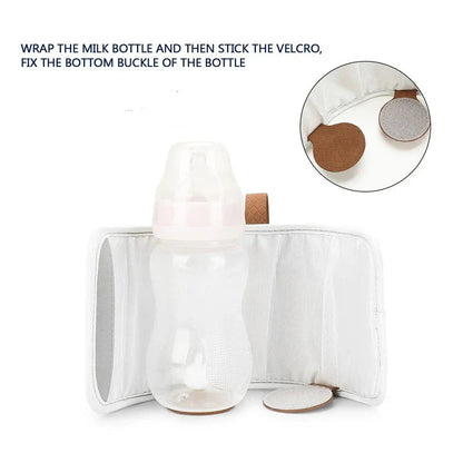 Premium portable baby bottle warmer with adjustable temperature control and smart insulation for convenient feedings on the go