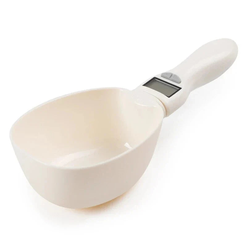 Premium Pet Food Measuring Scoop with Digital Display for Precise Portion Control and Easy Feeding