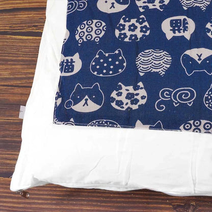 Printed Cat Cave Bed in various sizes and colours, providing cosy and secure retreat for cats